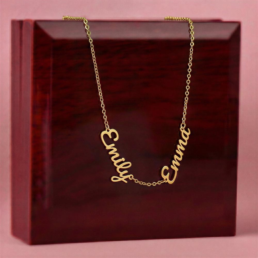 Personalized Multiple Name Necklace