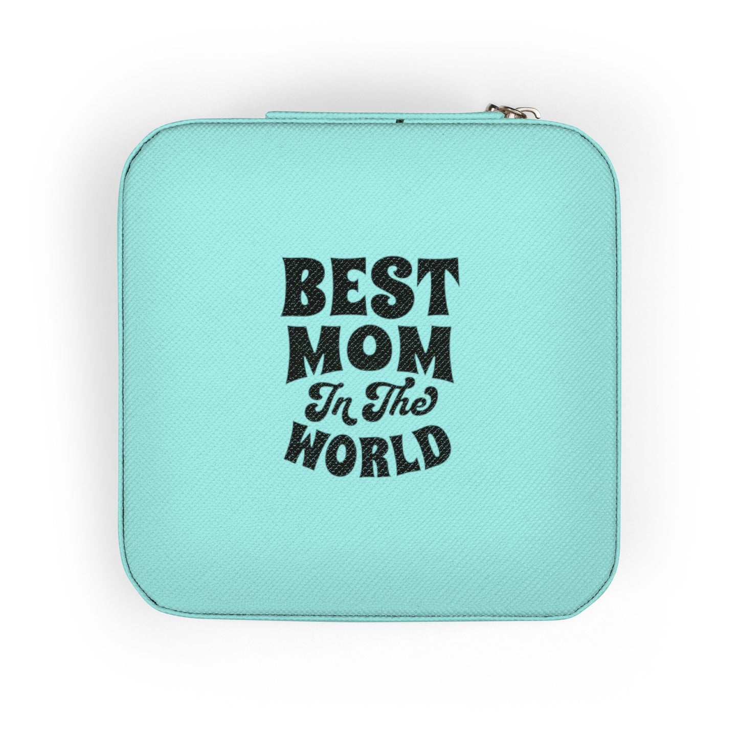 Jewelry Travel Case — 'Best Mom in the World' Compact Organizer