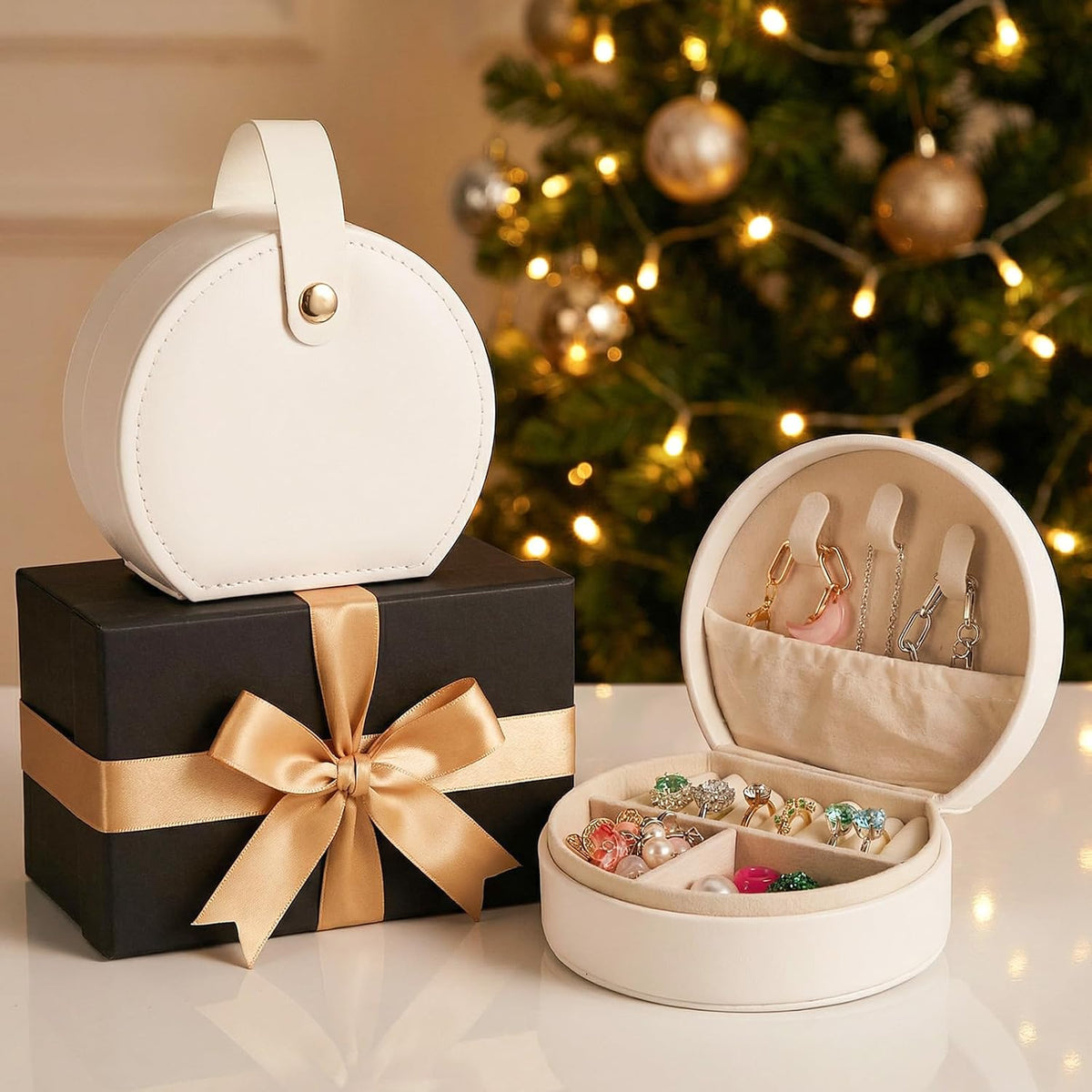 Personalized Travel Jewelry Case