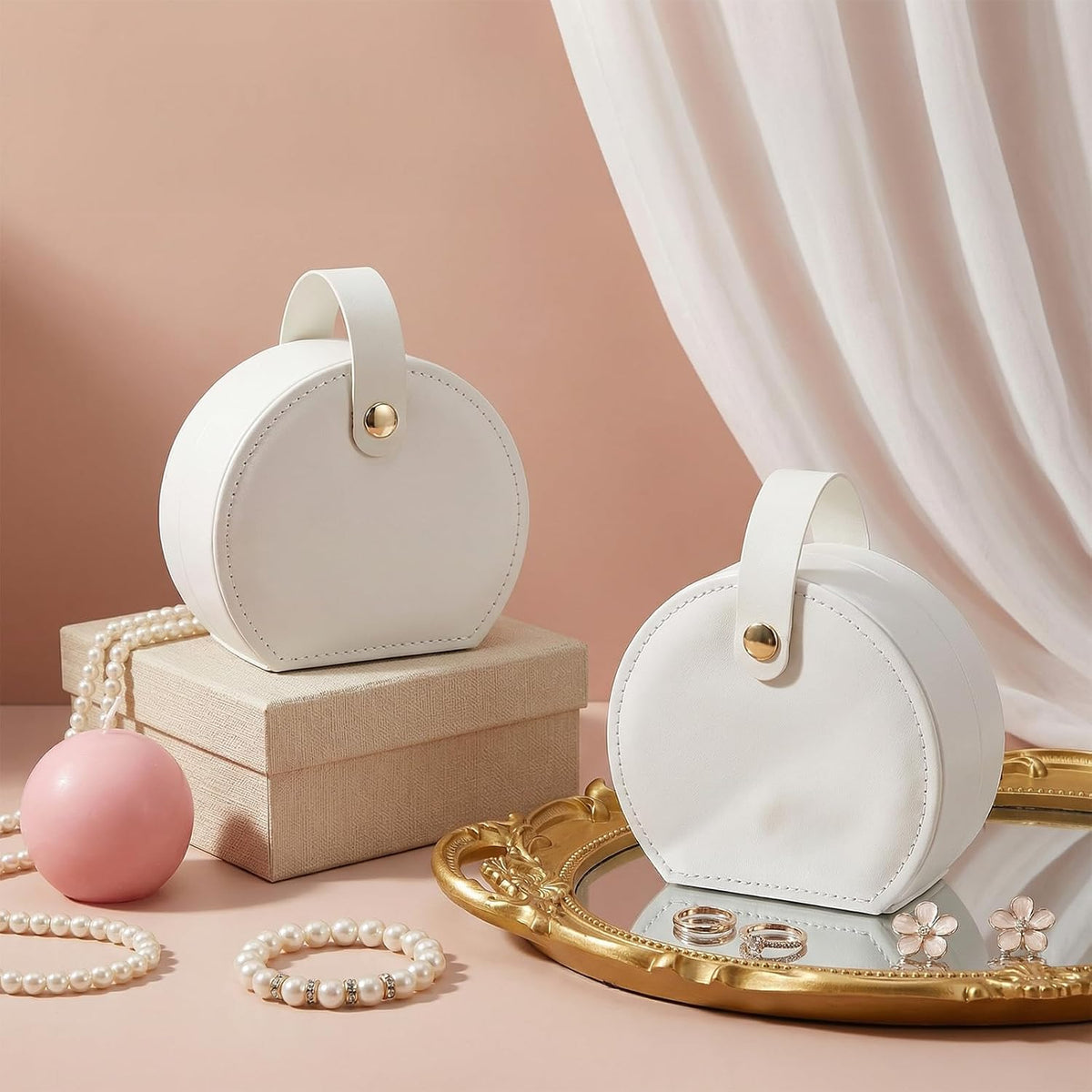 Personalized Travel Jewelry Case