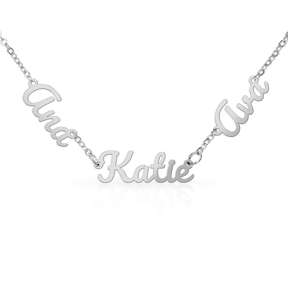 Personalized Multiple Name Necklace