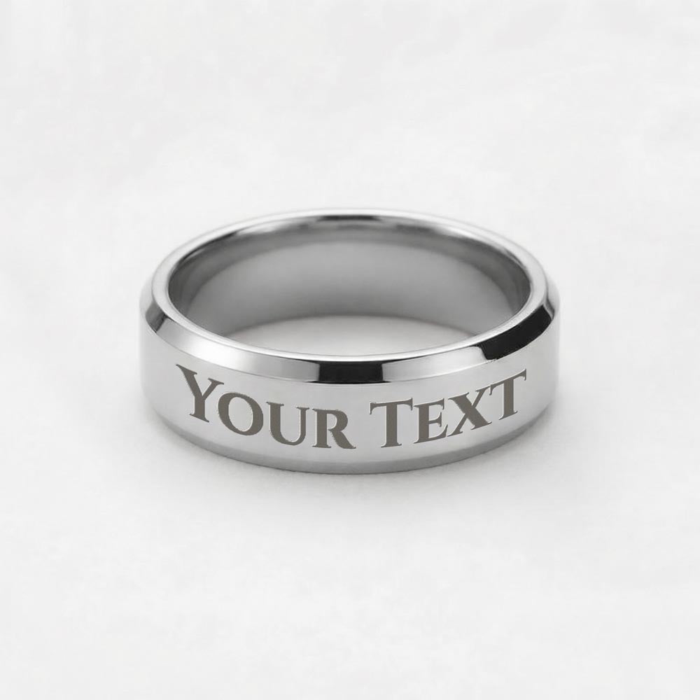 Engraved Men's Ring