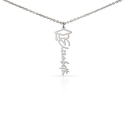 Graduation Name Necklace