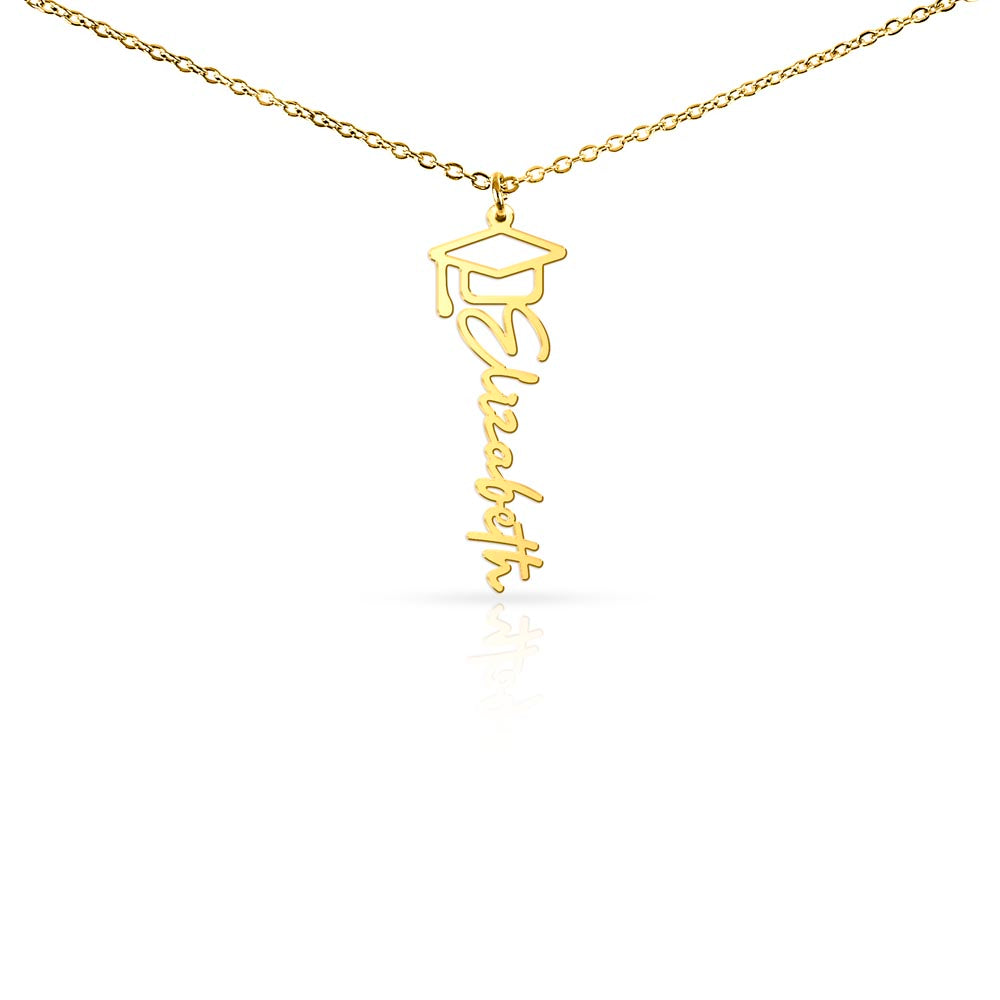 Graduation Name Necklace