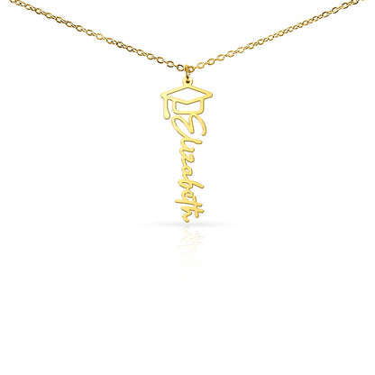 Graduation Name Necklace